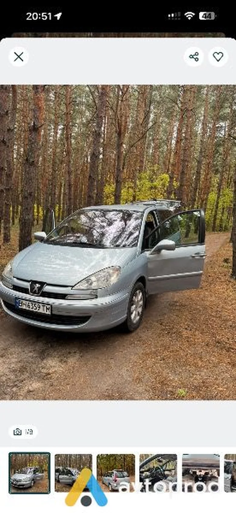 Фото 1 - Peugeot 807 2003