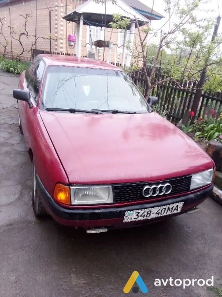 Фото 1 - Audi 80 1988