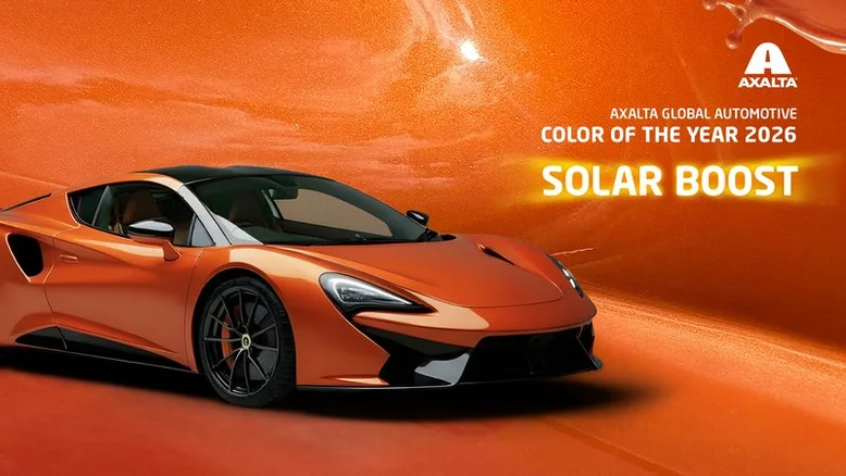 Solar Boost — глобальний автомобільний колір 2026 року