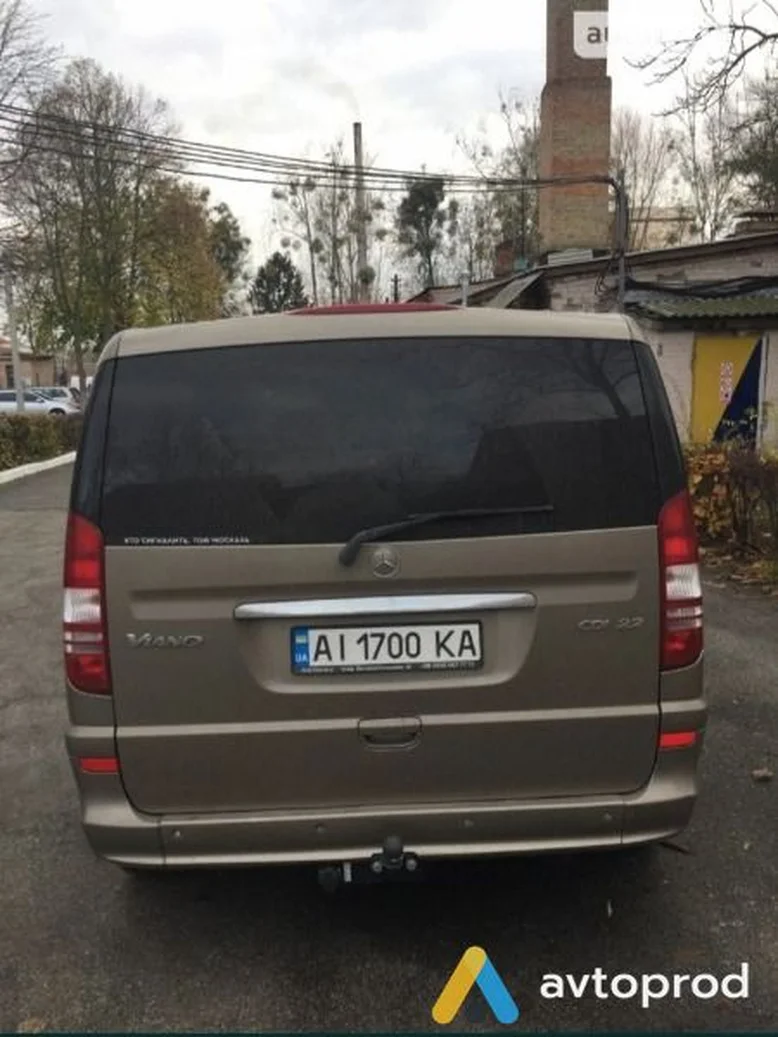 Фото 3 - Mercedes-Benz Viano 2011