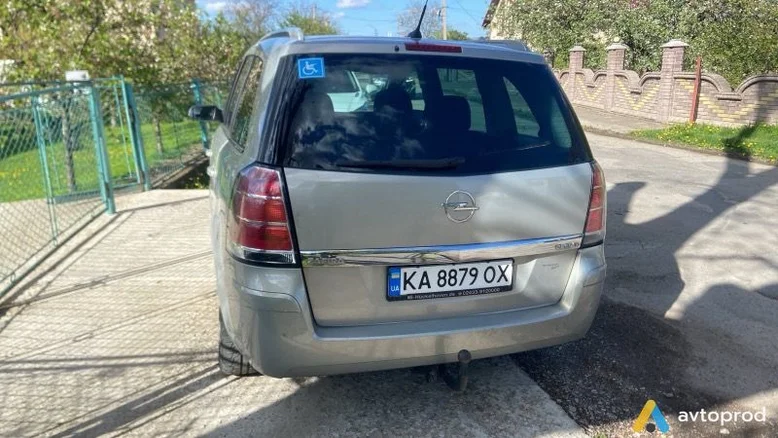 Фото 3 - Opel Zafira 2006