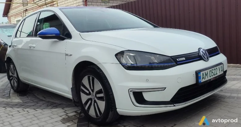 Фото 2 - Volkswagen Golf E 2015