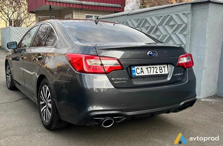 Фото 2 - Subaru Legacy 2018